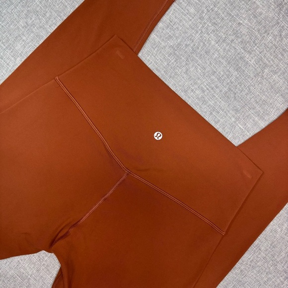 Lululemon Align High Rise Pant Leggings Rustic Clay Size 8 - Picture 9 of 12